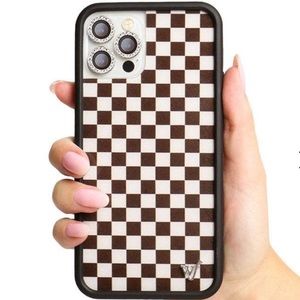 Wildflower Checkers iPhone 12 Case